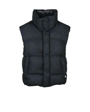 Bacon Polyester Fant Down Vest - Blue
