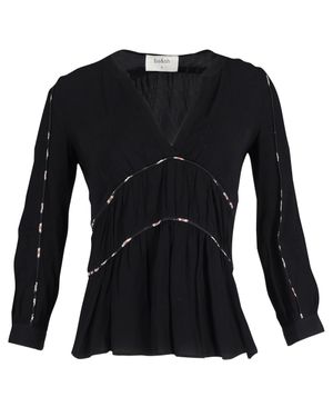 Ba&sh V-Neck Top - Black
