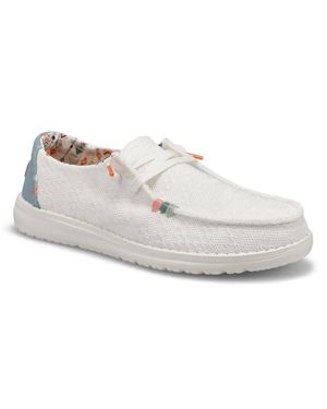 HEYDUDE Wendy Boho Casual Shoes - White