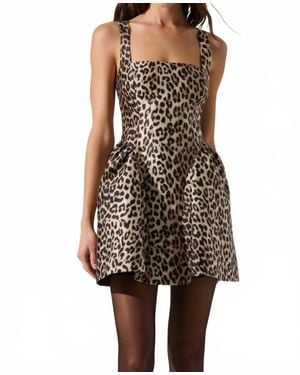 Astr Claudie Dress - Multicolor