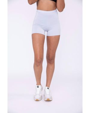 Mono B High-Waisted Slip Short - White