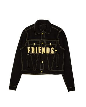 Vlone(GOAT) Friends Denim Jacket - Black