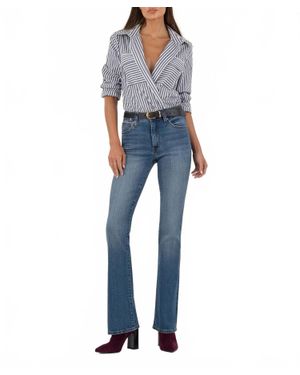 Kut From The Kloth Natalie High Rise Fab Ab Bootcut Jean - Blue