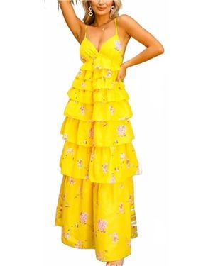 BuddyLove Callie Maxi Dress - Yellow
