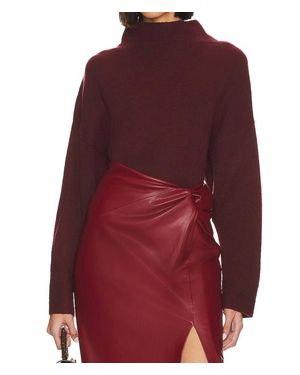 Sanctuary Change Of Season Tunic Sweater - Red