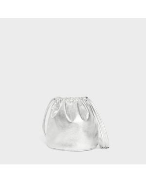 LEMIZ Allegro Bucket Bag - White