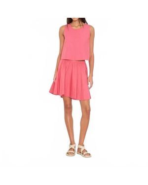 Xirena Angela Mini Skirt - Pink