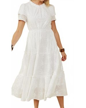 Hayden LA Ella Grace Midi Dress - White