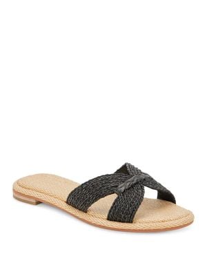 Dolce Vita Atomic Sandals Open Toe Slip On Slide Htat1785 - Brown