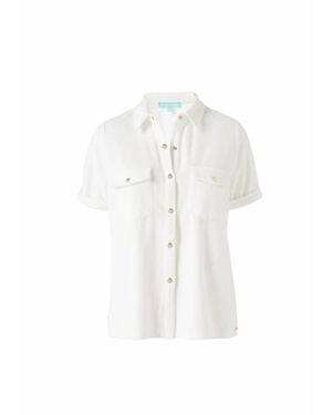 Melissa Odabash Tori Shirt - White