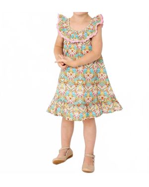 Alto Modas Girl's Harper Dress - Yellow