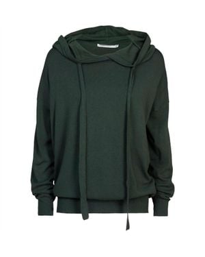 Summum Basic Knit Hooded Sweater - Green