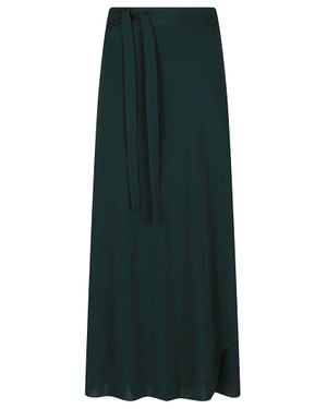 Eres Julieta Wrap Maxi Skirt - Green