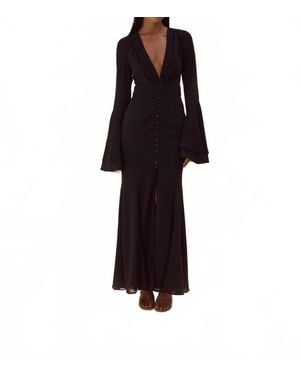 Runaway the Label Sari Maxi Dress - Black