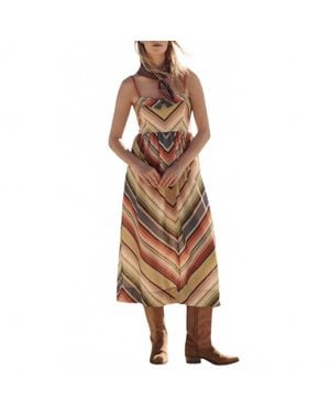 The Great Verse Midi Dress - Brown