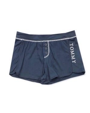 Tommy Hilfiger Jersey Pajama Shorts - Blue