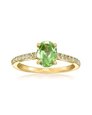 Ross-Simons Peridot Birthstone Ring - Green