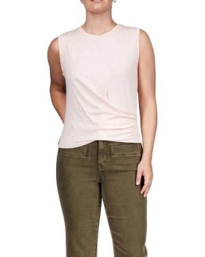Sanctuary Draped Sleeveless Tank - Red