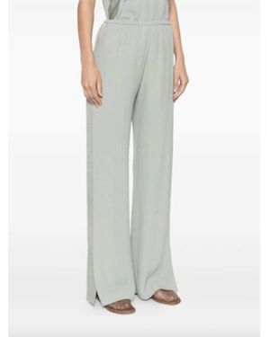 forte_forte Matte Anvers Satin Smoking Pant - Multicolor