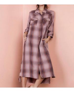 Billy T Roundabout Shirtdress - Pink