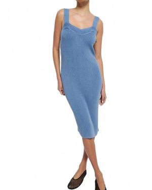 Nation Ltd Caresse Sweater Dress - Blue