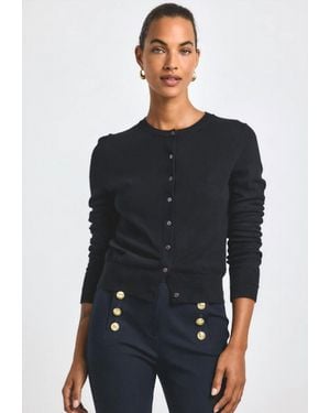 10 Crosby Derek Lam Thibeaut Long Sleeve Cardigan - Black