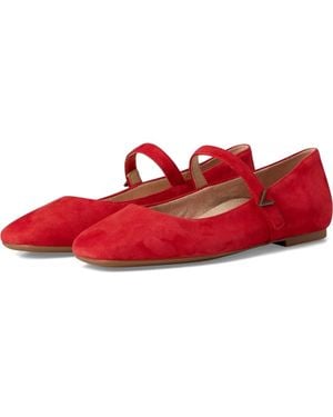 Vionic Alameda Square Toe Maryjane Flat - Red