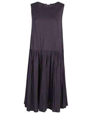 Apuntob Jersey Midi Dress - Blue