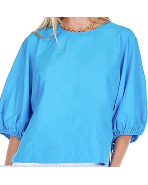 J joy Gored Top - Blue