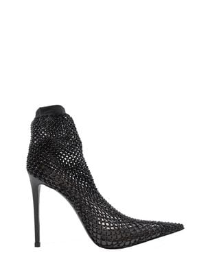 Le Silla Calf Leather Pumps - Black