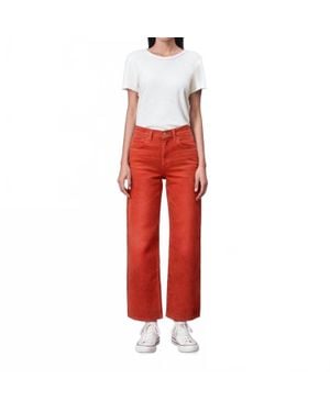 Edwin Marli Wide Leg Jeans - Red