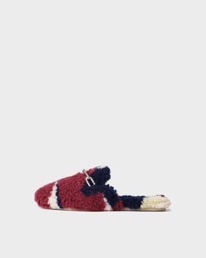 Rag & Bone Essex Sandals Round Toe Slip-On Slide Zap764 - White