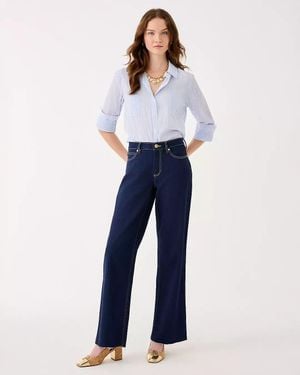 Lilly Pulitzer 33" Aniston High Rise Straight Jean - Blue