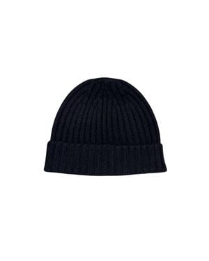 Hangai Mountain Textiles Ribbed Cashmere Beanie - Blue