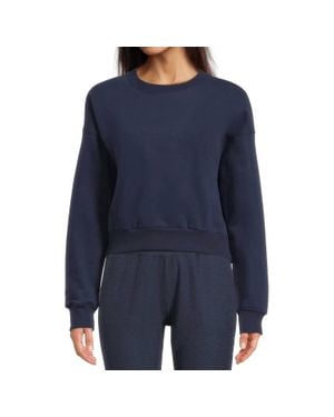 Beyond Yoga Luxefleece Crewneck Sweatshirt - Blue