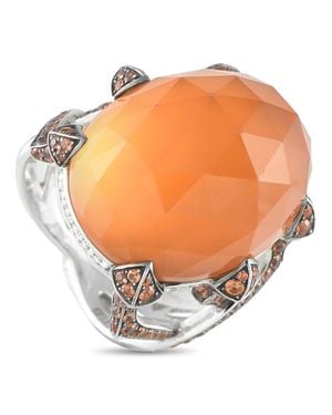 Stephen Webster 18K Diamond, Quartz, And Sapphire Ring Sw12-082125 - Orange