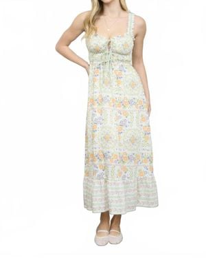 Blu Pepper Delicate & Pretty Dress - Multicolor