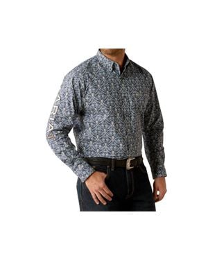 Ariat Team Logo Orlando Shirt - Gray