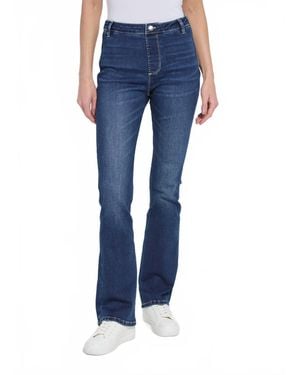 Lyssé Estelle Everyday Flare Jeans - Blue