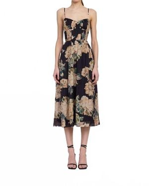 En Saison Peregrine Midi Dress - Black