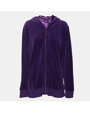 Marina Rinaldi Marina Sport By Jersey Hoodie Jacket - Purple