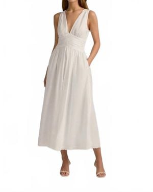FAVORITE DAUGHTER Eyes Only For You Midi Dress - Natural