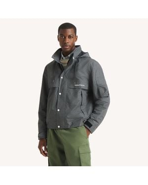 Nautica Bergamo Printed Sailing Jacket - Gray