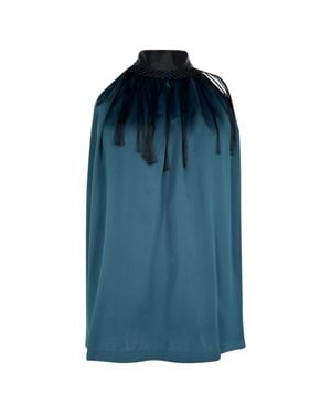 Dries Van Noten Halter Neck Top - Blue