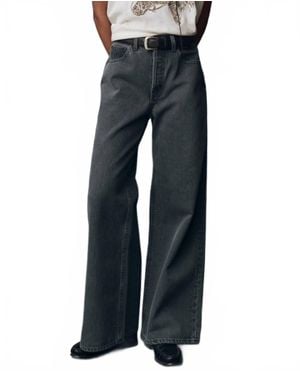 The Great Slouch Wide Leg Jean - Blue