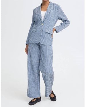 Ichi Ihjilma Blazer - Blue