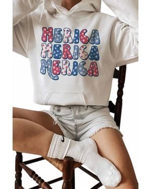 Wknder Fit Merica Hoodie - Natural