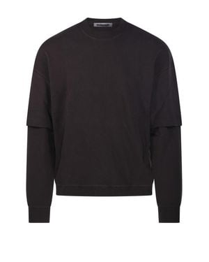 DARKPARK Troy Double Sleeve T-Shirt - Black