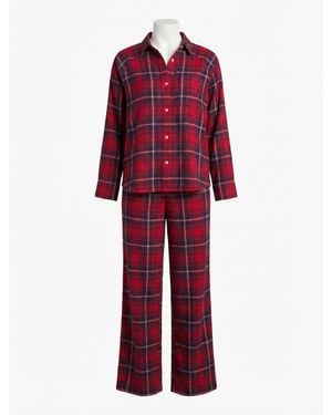 Z Supply River Plaid Button Up Shirt - Red