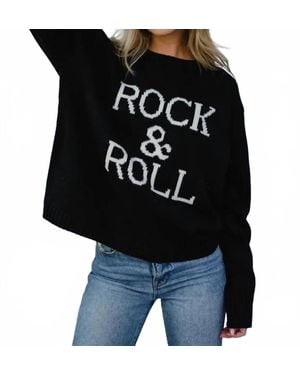 Panache Rock And Roll Sweater - Black
